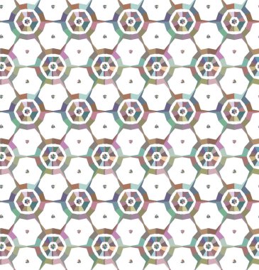 soyut geometrik dikişsiz desen, vektör illüstrasyonu