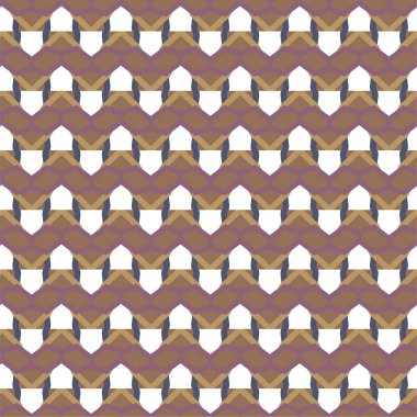 soyut geometrik dikişsiz desen, vektör illüstrasyonu