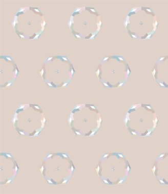 soyut geometrik dikişsiz desen, vektör illüstrasyonu