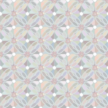 soyut geometrik dikişsiz desen, vektör illüstrasyonu