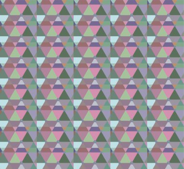 Geometrik soyut dikişsiz desen, vektör illüstrasyonu