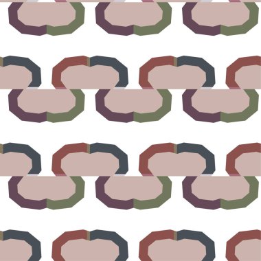 soyut geometrik dikişsiz desen, vektör illüstrasyonu