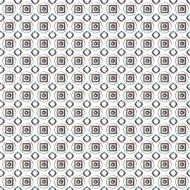 soyut geometrik dikişsiz desen, vektör illüstrasyonu