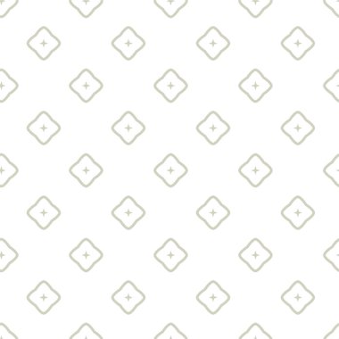 Geometrik soyut dikişsiz desen, vektör illüstrasyonu