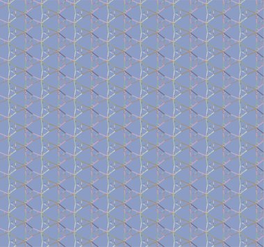 Geometrik şekilli kusursuz desen vektör çizimi
