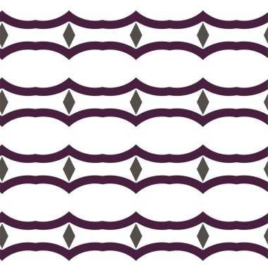 soyut geometrik dikişsiz desen, vektör illüstrasyonu