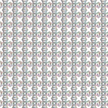 Geometrik şekilli kusursuz desen vektör çizimi    