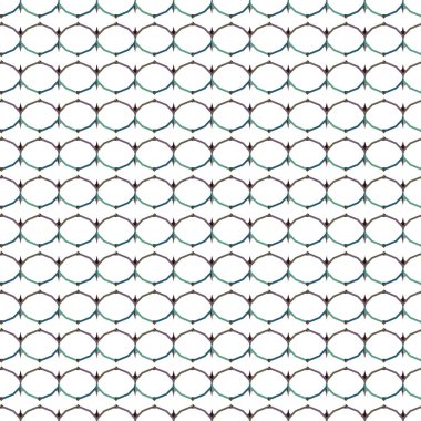 Geometrik şekilli kusursuz desen vektör çizimi  