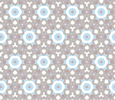 soyut geometrik dikişsiz desen, vektör illüstrasyonu