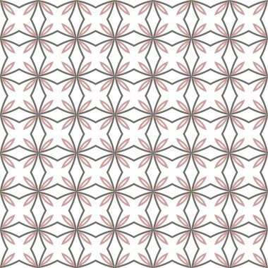 soyut geometrik dikişsiz desen, vektör illüstrasyonu