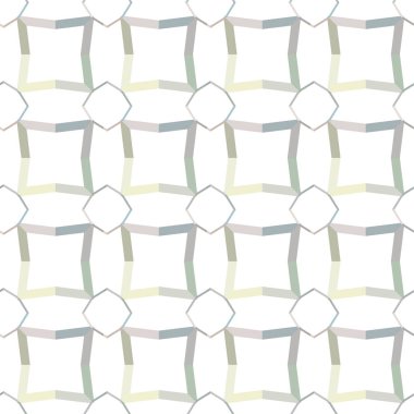 soyut geometrik dikişsiz desen, vektör illüstrasyonu