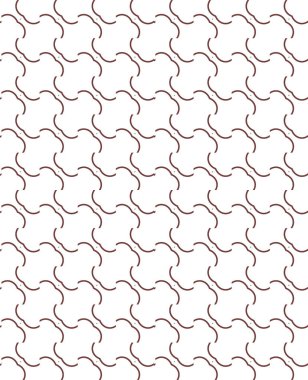 Geometrik soyut dikişsiz desen, vektör illüstrasyonu