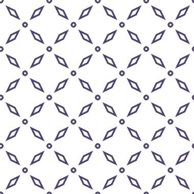 Geometrik şekilli kusursuz desen vektör çizimi  