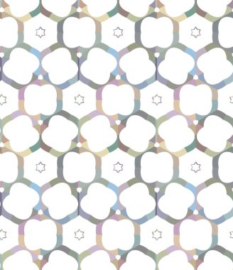soyut geometrik dikişsiz desen, vektör illüstrasyonu