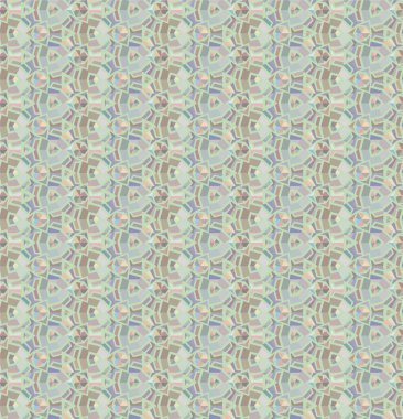 Geometrik şekilli kusursuz desen vektör çizimi