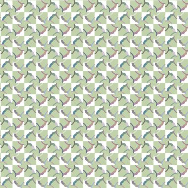 soyut geometrik dikişsiz desen, vektör illüstrasyonu 