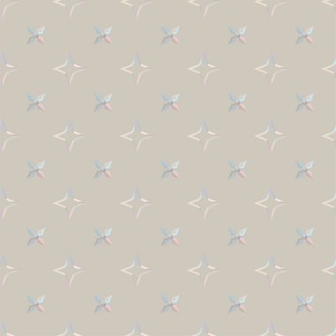 Geometrik soyut dikişsiz desen, vektör illüstrasyonu