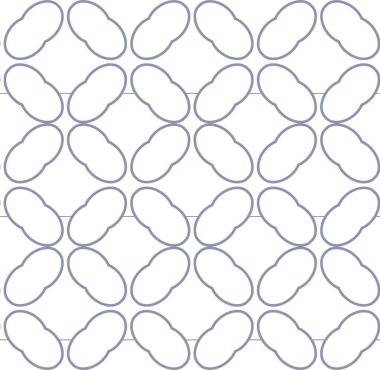 Geometrik soyut dikişsiz desen, vektör illüstrasyonu