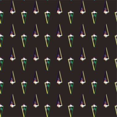 soyut geometrik dikişsiz desen, vektör illüstrasyonu 