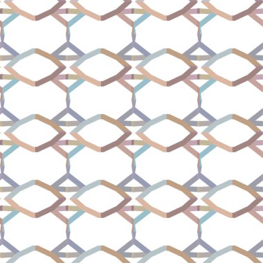 Geometrik şekilli kusursuz desen vektör çizimi    