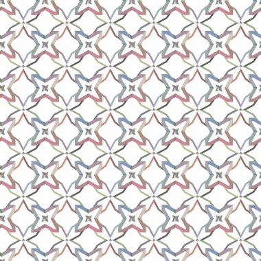 soyut geometrik dikişsiz desen, vektör illüstrasyonu