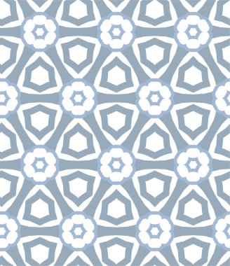 soyut geometrik dikişsiz desen, vektör illüstrasyonu 