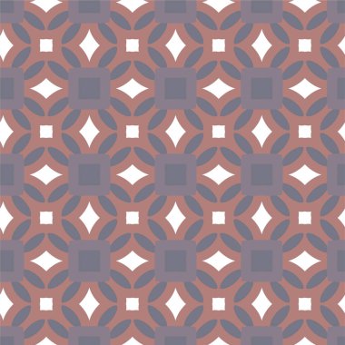 soyut geometrik dikişsiz desen, vektör illüstrasyonu