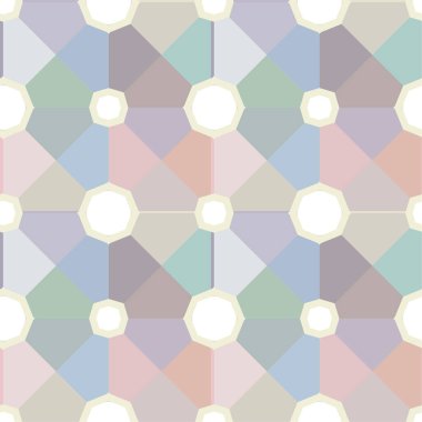 soyut geometrik dikişsiz desen, vektör illüstrasyonu