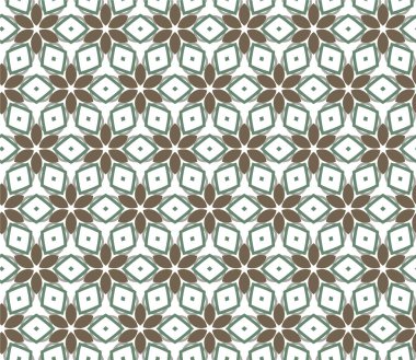 Geometrik soyut dikişsiz desen, vektör illüstrasyonu