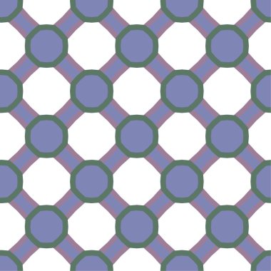 soyut geometrik dikişsiz desen, vektör illüstrasyonu
