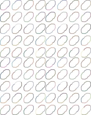 soyut geometrik dikişsiz desen, vektör illüstrasyonu