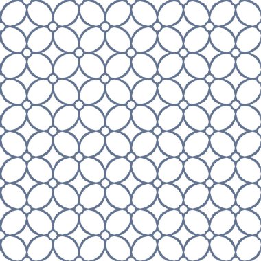Geometrik şekilli kusursuz desen vektör çizimi  