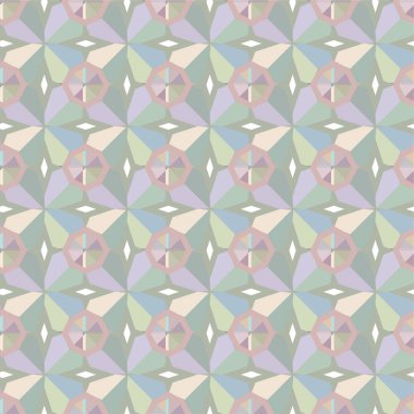 soyut geometrik dikişsiz desen, vektör illüstrasyonu