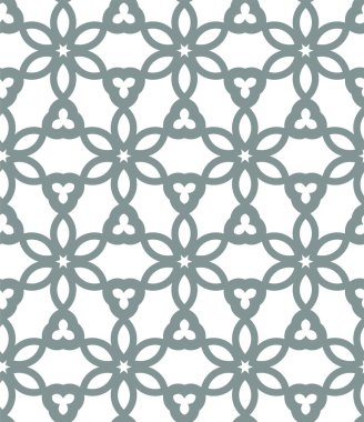 Geometrik şekilli kusursuz desen vektör çizimi  