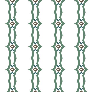 soyut geometrik dikişsiz desen, vektör illüstrasyonu