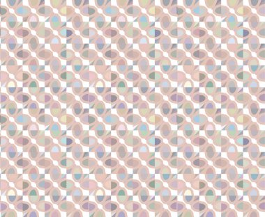 Geometrik soyut dikişsiz desen, vektör illüstrasyonu