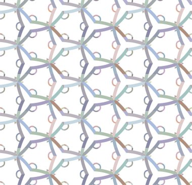 soyut geometrik dikişsiz desen, vektör illüstrasyonu