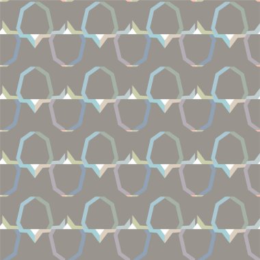 soyut geometrik dikişsiz desen, vektör illüstrasyonu