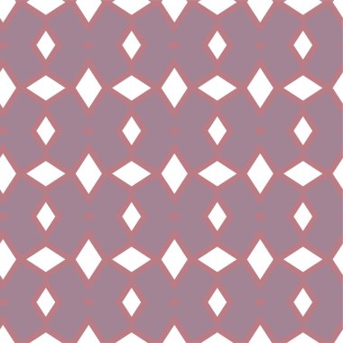 Geometrik şekilli kusursuz desen vektör çizimi  