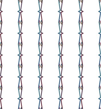 soyut geometrik dikişsiz desen, vektör illüstrasyonu 