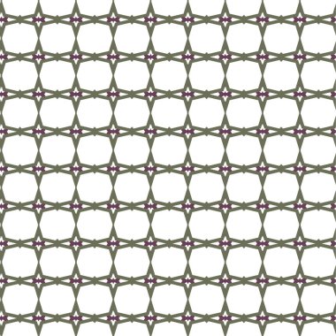 Geometrik soyut dikişsiz desen, vektör illüstrasyonu