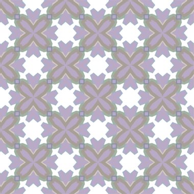 Geometrik şekilli kusursuz desen vektör çizimi    