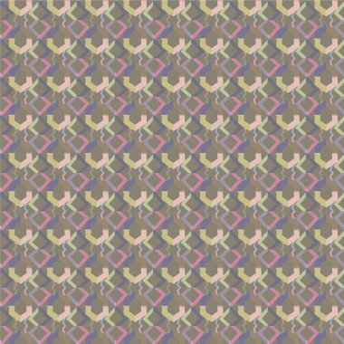 soyut geometrik dikişsiz desen, vektör illüstrasyonu