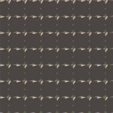 Geometrik soyut dikişsiz desen, vektör illüstrasyonu