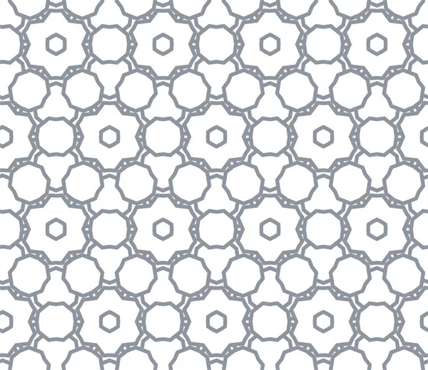 Modello Senza Soluzione Continuità Con Forme Geometriche Illustrazione Vettoriale — Vettoriale Stock