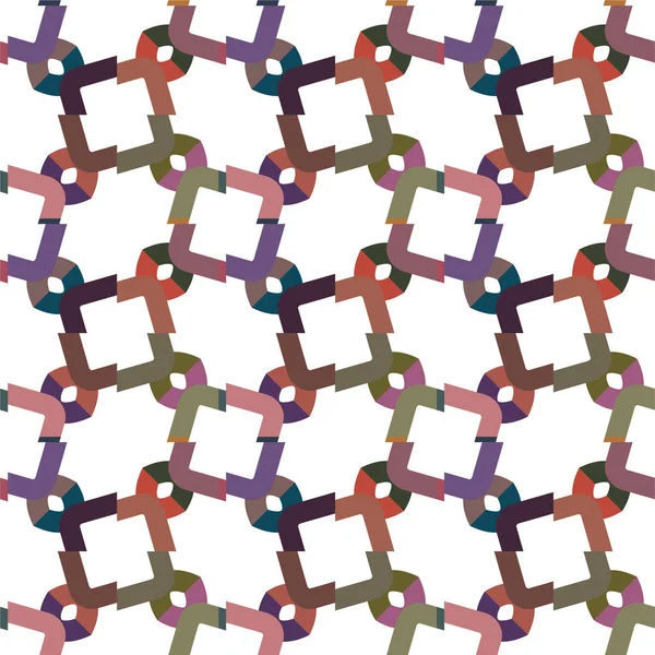 Resumo Padrão Geométrico Sem Costura Ilustração Vetorial — Vetor de Stock