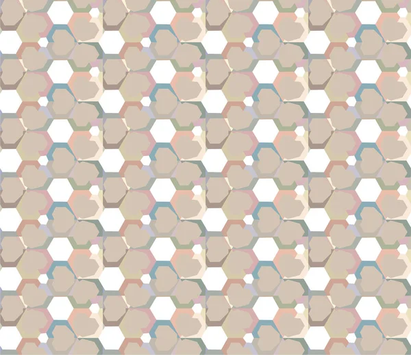 Abstracte Achtergrond Textuur Geometrische Ornamentale Stijl Naadloos Ontwerp — Stockvector