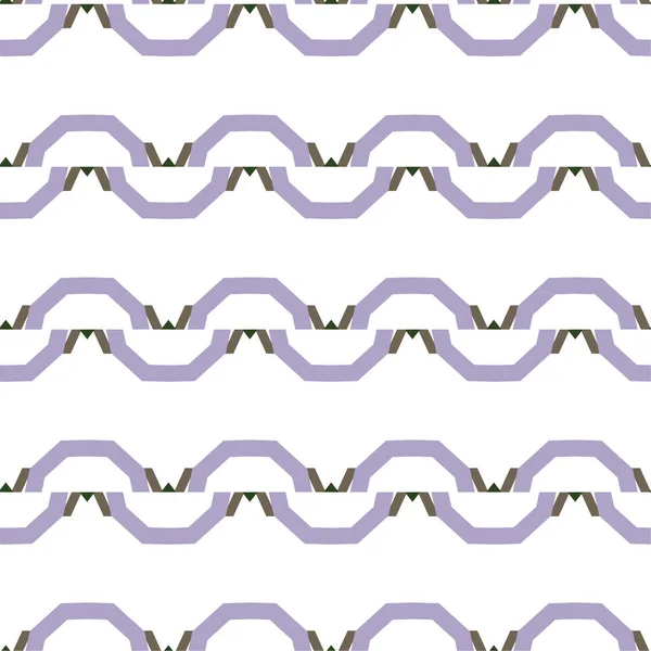 Nahtlose Muster Mit Geometrischen Formen Vektorillustration — Stockvektor