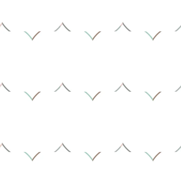 Modello Senza Soluzione Continuità Con Forme Geometriche Illustrazione Vettoriale — Vettoriale Stock