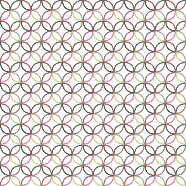 Geometrik soyut dikişsiz desen, vektör illüstrasyonu